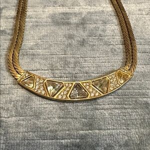 DIOR Vintage Christian DIOR, double layered necklace. Vintage authentic